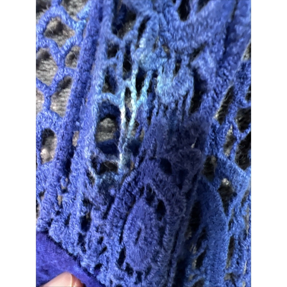 Indica Boutique Boho Tie Dye Dress Woman's Free Size Blue Festival - Picture 10 of 10